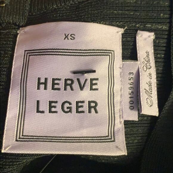 Herve leger Katherine sequin bodycon dress Sz XS - Picture 2 of 12